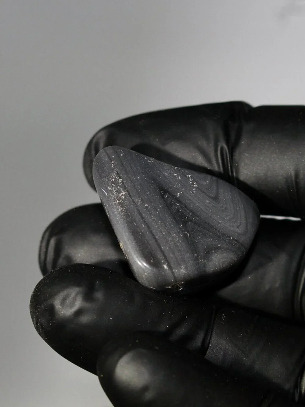 10.0g Old Stock Rainbow Obsidian Polished Davis Creek California Rare Stone Rock
